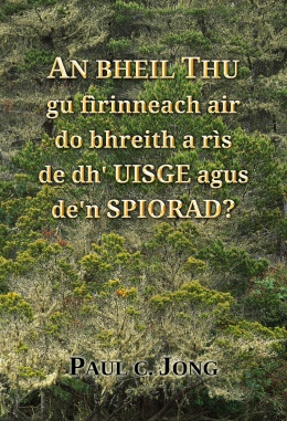 AN BHEIL THU gu fìrinneach air do bhreith a rìs de dh` UISGE agus de`n SPIORAD?